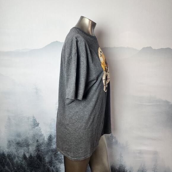 Star Wars The Last Jedi Crew Neck Graphic Print T-Shirt | XLarge - Picture 5 of 9